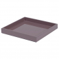 Preview: Mini Size Tray, square, paint Lacquer mauve